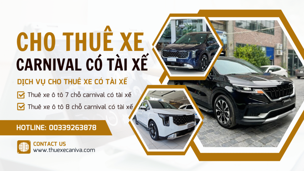 cho thuê xe canival 02