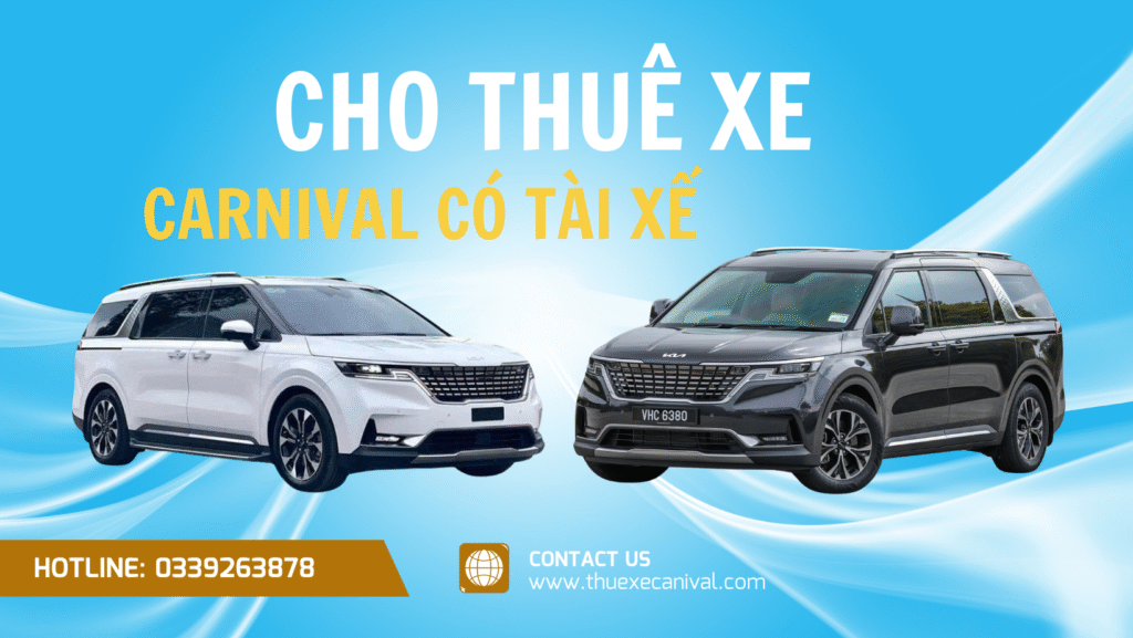 cho thuê xe canival 04
